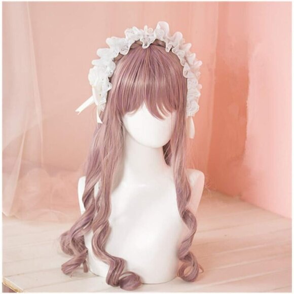 Lace Headband Woman Vintage Cosplay Hair Accessory for Party and Halloween main image 2
